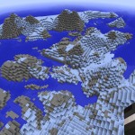 Antarktis genskabt i Minecraft
